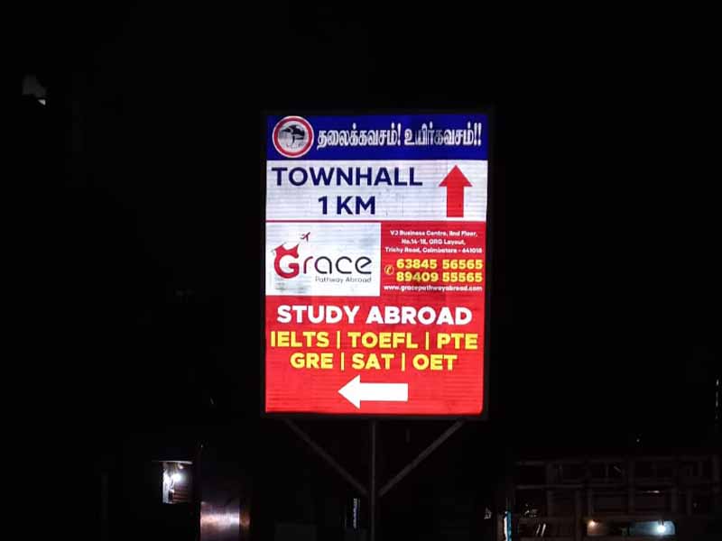 reflective sign boards